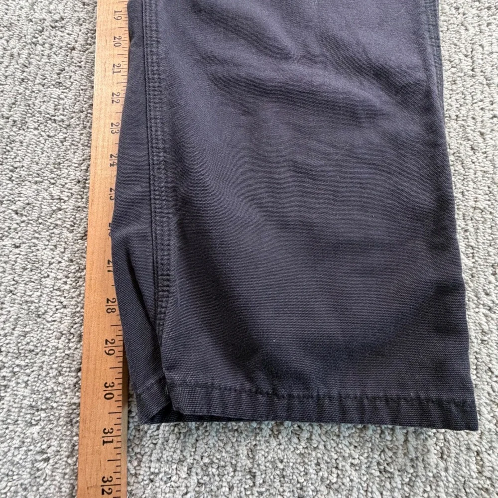Carhartt Cargo Pants Men 33(30)x32 Black FR Flame Resistant Original Fit FRB240- - Picture 8 of 9
